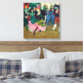 Toulouse-Lautrec - Marcelle Lender, dansende Boler Canvas Afdruk (Insitu (Slaapkamer))