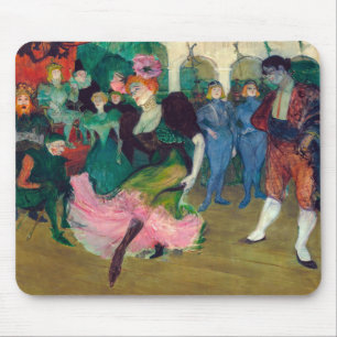 Toulouse-Lautrec - Marcelle Lender, dansende Boler Muismat