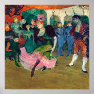 Toulouse-Lautrec - Marcelle Lender, dansende Boler Poster