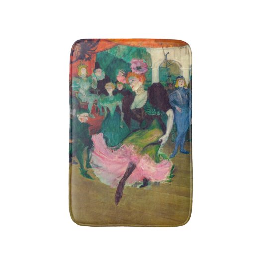 Toulouse-Lautrec - Marcelle Lender, Danser Bolero Badmat (Voorkant Verticaal)