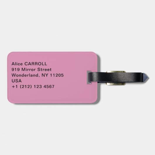 Toulouse-Lautrec - Marcelle Lender, Danser Bolero Bagagelabel (Achterkant horizontaal)