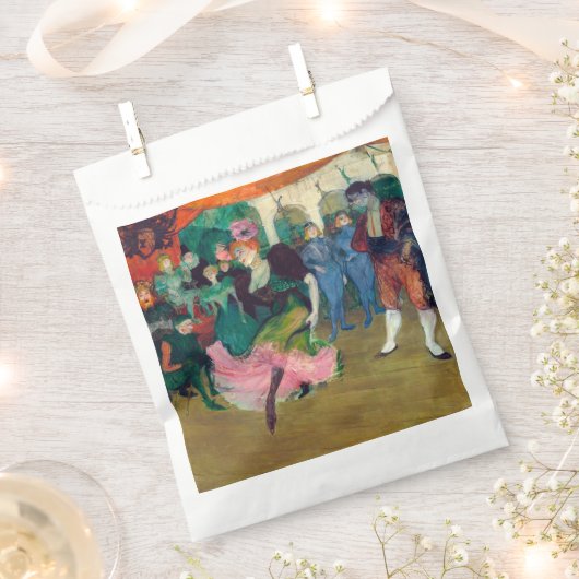 Toulouse-Lautrec - Marcelle Lender, Danser Bolero Bedankzakje (Geknipt)