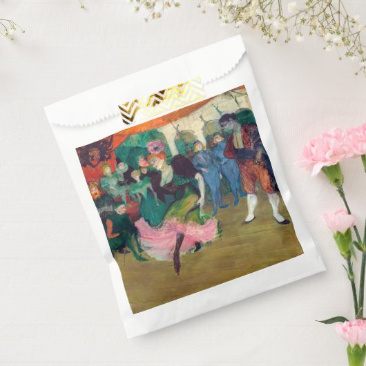 Toulouse-Lautrec - Marcelle Lender, Danser Bolero Bedankzakje (Gezegeld)