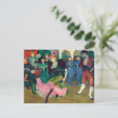 Toulouse-Lautrec - Marcelle Lender, Danser Bolero Briefkaart (Staand voorkant)