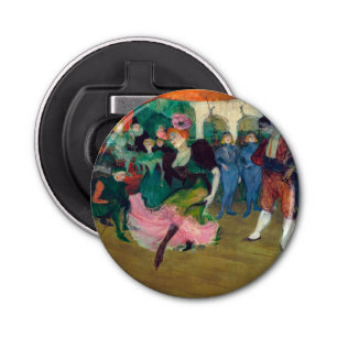 Toulouse-Lautrec - Marcelle Lender, Danser Bolero Button Flesopener