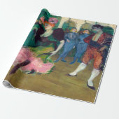 Toulouse-Lautrec - Marcelle Lender, Danser Bolero Cadeaupapier (Uitgerold)