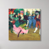 Toulouse-Lautrec - Marcelle Lender, Danser Bolero Canvas Afdruk (Voorkant)