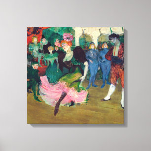 Toulouse-Lautrec - Marcelle Lender, Danser Bolero Canvas Afdruk
