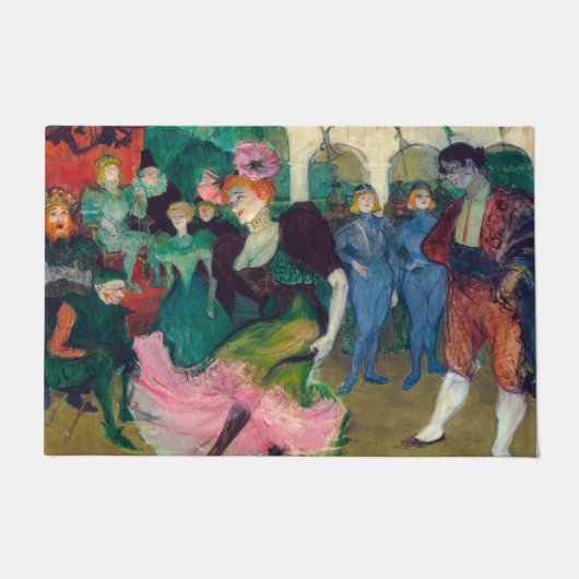 Toulouse-Lautrec - Marcelle Lender, Danser Bolero Deurmat (Voorkant)