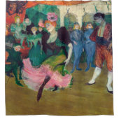 Toulouse-Lautrec - Marcelle Lender, Danser Bolero Douchegordijn (Voorkant)