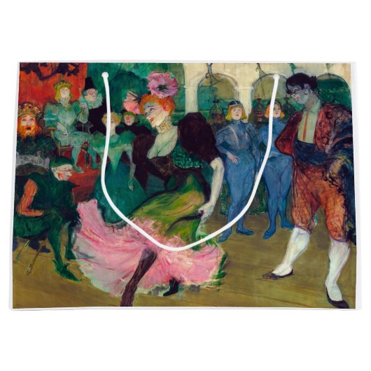 Toulouse-Lautrec - Marcelle Lender, Danser Bolero Groot Cadeauzakje (Voorkant)