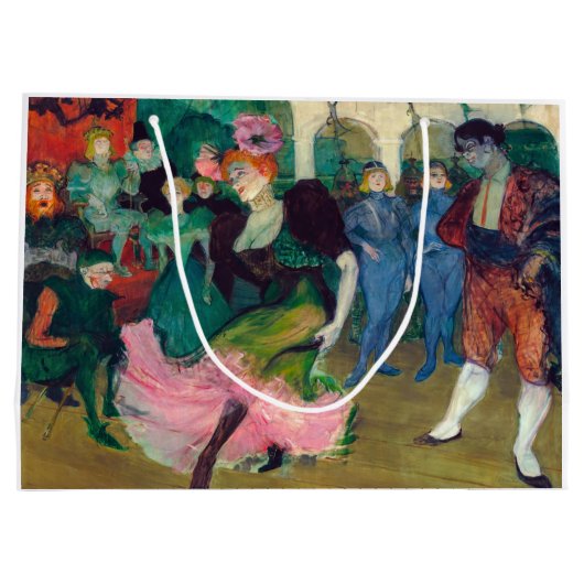 Toulouse-Lautrec - Marcelle Lender, Danser Bolero Groot Cadeauzakje (Achterkant)