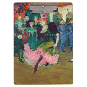 Toulouse-Lautrec - Marcelle Lender, Danser Bolero Klembord