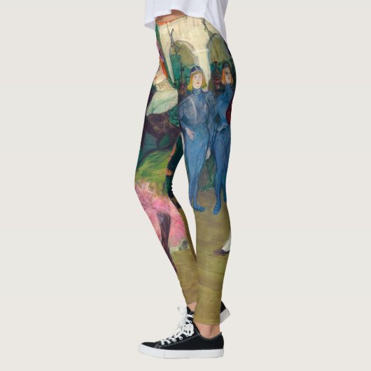 Toulouse-Lautrec - Marcelle Lender, Danser Bolero Leggings (Links)