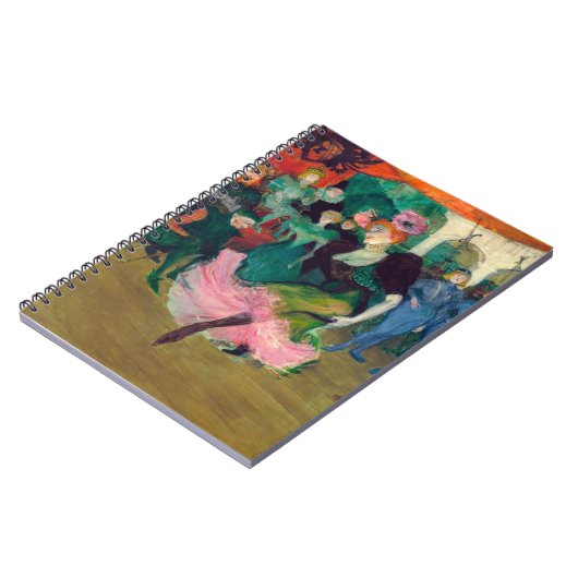 Toulouse-Lautrec - Marcelle Lender, Danser Bolero Notitieboek (Linkerzijde)