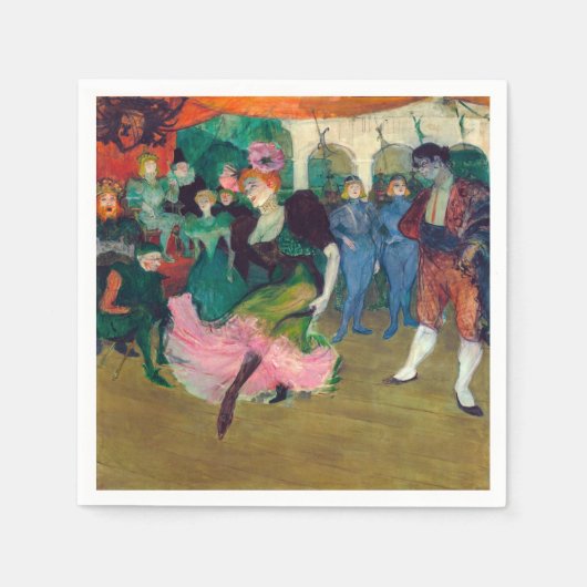Toulouse-Lautrec - Marcelle Lender, Danser Bolero Servet (Voorkant)