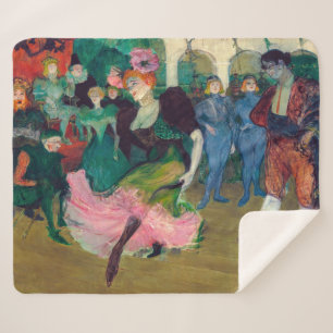 Toulouse-Lautrec - Marcelle Lender, Danser Bolero Sherpa Deken