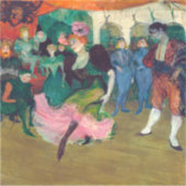 Toulouse-Lautrec - Marcelle Lender, Danser Bolero Sticker (Voorkant)