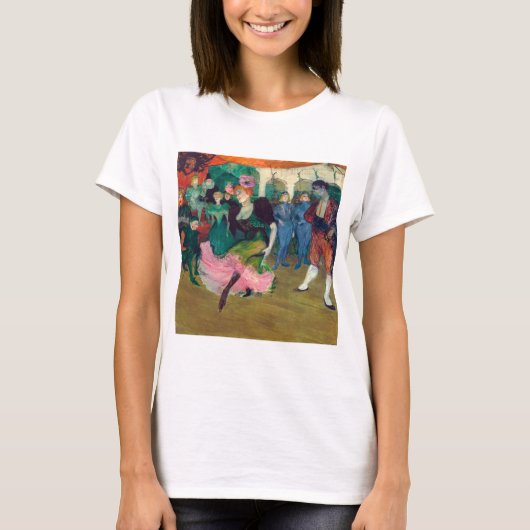 Toulouse-Lautrec - Marcelle Lender, Danser Bolero T-shirt (Voorkant)