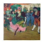 Toulouse-Lautrec - Marcelle Lender, Danser Bolero Tegeltje (Voorkant)