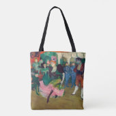 Toulouse-Lautrec - Marcelle Lender, Danser Bolero Tote Bag (Achterkant)
