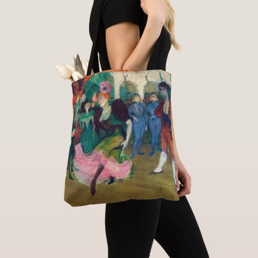 Toulouse-Lautrec - Marcelle Lender, Danser Bolero Tote Bag (Dichtbij)
