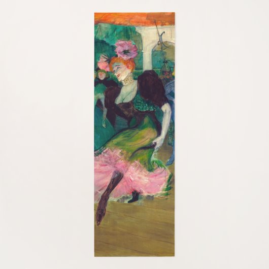 Toulouse-Lautrec - Marcelle Lender, Danser Bolero Yogamat (Achterkant)