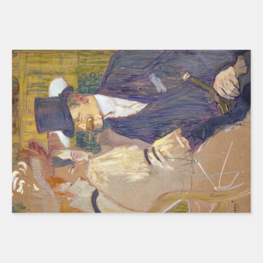Toulouse-Lautrec - Masterstuks-selectie Inpakpapier Vel (Voorkant 3)