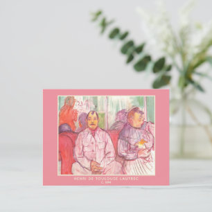 Toulouse-Lautrec, mevrouw, meneer en de hond Briefkaart