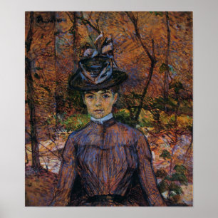Toulouse-Lautrec - Mevrouw Suzanne Valadon Poster