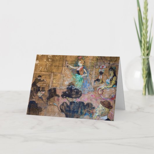 Toulouse-Lautrec - Moorish Dance / The Almehs Kaart (Voorkant)