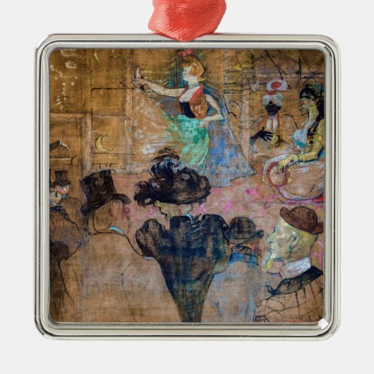 Toulouse-Lautrec - Moorish Dance / The Almehs Metalen Ornament (Voorkant)