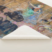 Toulouse-Lautrec - Moorish Dance / The Almehs Sherpa Deken (3/4)