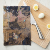 Toulouse-Lautrec - Moorish Dance / The Almehs Theedoek (Quarter Fold)