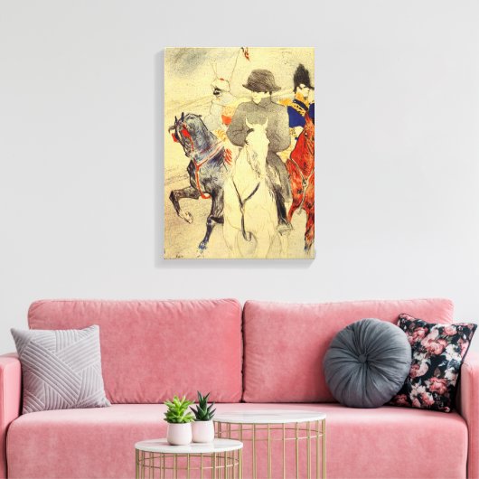 Toulouse-Lautrec - Napoleon 2 Canvas Afdruk (Insitu (Woonkamer))
