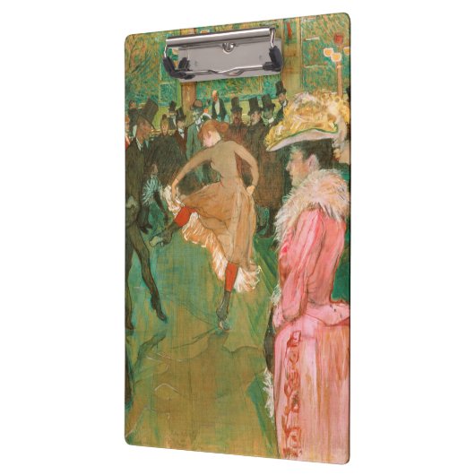 Toulouse-Lautrec - Op de Rouge, de Dance Klembord (Links)
