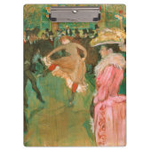 Toulouse-Lautrec - Op de Rouge, de Dance Klembord (Voorkant)