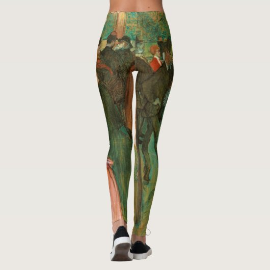 Toulouse-Lautrec - Op de Rouge, de Dance Leggings (Achterkant)