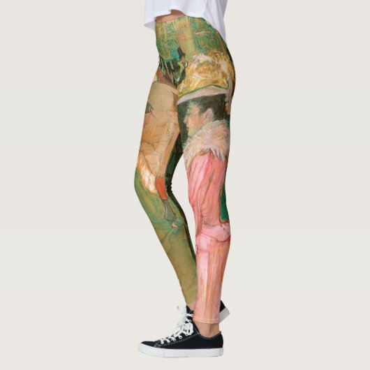 Toulouse-Lautrec - Op de Rouge, de Dance Leggings (Links)