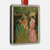 Toulouse-Lautrec - Op de Rouge, de Dance Metalen Ornament (Rechts)