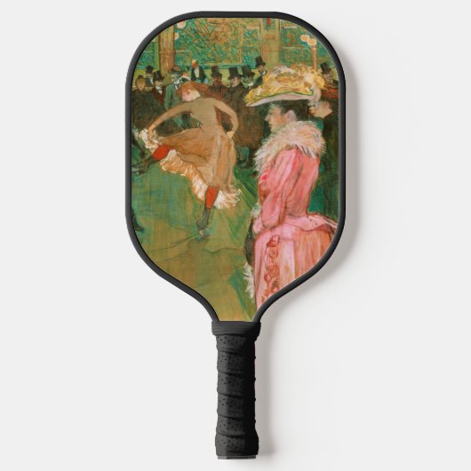 Toulouse-Lautrec - Op de Rouge, de Dance Pickleball Paddle (Voorkant)