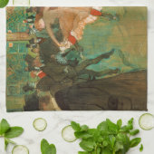 Toulouse-Lautrec - Op de Rouge, de Dance Theedoek (Gevouwen)