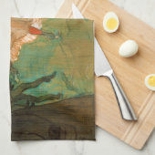 Toulouse-Lautrec - Op de Rouge, de Dance Theedoek (Quarter Fold)