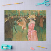 Toulouse-Lautrec - Op de Rouge, de Dance Tissuepapier (Craft)