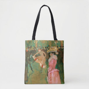 Toulouse-Lautrec - Op de Rouge, de Dance Tote Bag