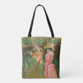 Toulouse-Lautrec - Op de Rouge, de Dance Tote Bag (Achterkant)