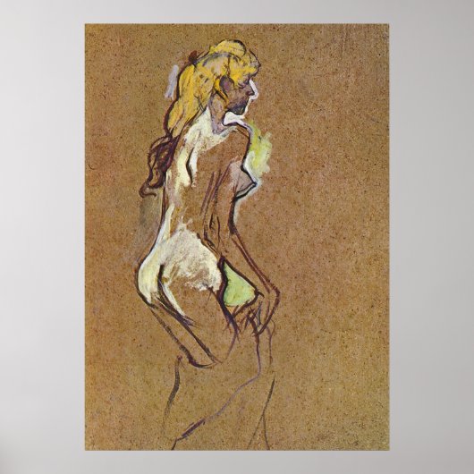 TOULOUSE LAUTREC POSTER (Voorkant)