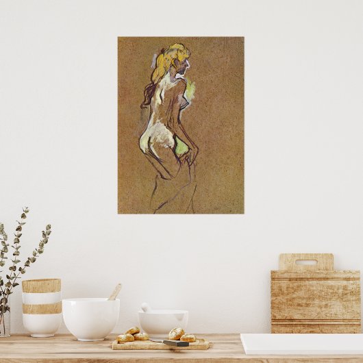TOULOUSE LAUTREC POSTER (Keuken)