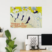 Toulouse Lautrec Poster Art (Thuiskantoor)