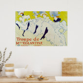 Toulouse Lautrec Poster Art (Keuken)